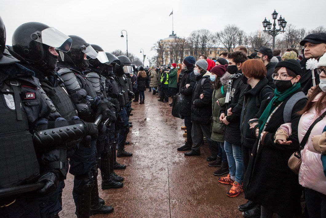 Nawalny a protesty w Rosji